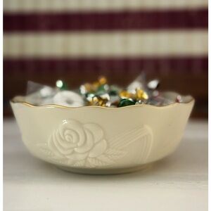 Vintage Lenox Rose Blossom Bowl